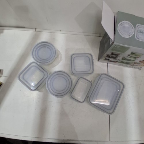 28PC GLASSLOCK GLASS FOOD STORAGE SET - CLEAR (MODEL: 2379252) image 3