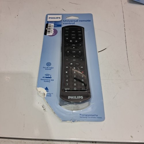 PHILIPS 3 DEVICE UNIVERSAL TV REMOTE - BLACK (MODEL: SRP4322B/27) image 2