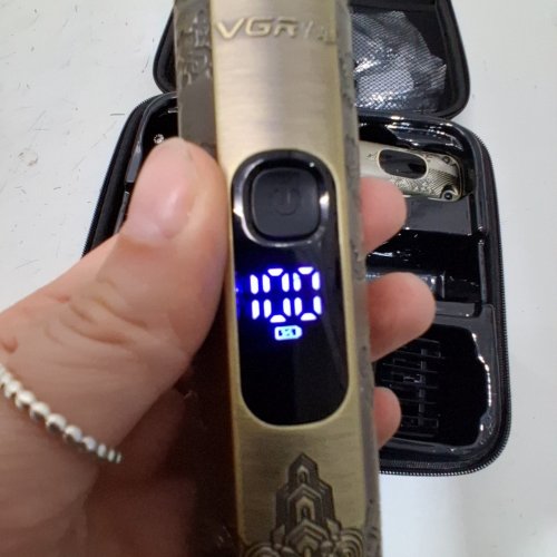 24PC VGRPRO PROFESSIONAL, CORDLESS HAIR CLIPPERS FOR HAIR CUTTING WITH PACKAGE CASE - BRASS (MODEL: V-007 V-109) image 3