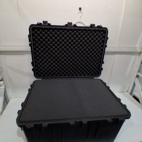 MEIJIA PORTABLE ALL WEATHER WATERPROOF IP67 PROTECTIVE HARD CASE WITH CUSTOMIZABLE FIT FOAM FOR CAMERA EQUIPMENT - 33.25"X24.4"X19.3" - BLACK - (MODEL: MJ-3075) image 3