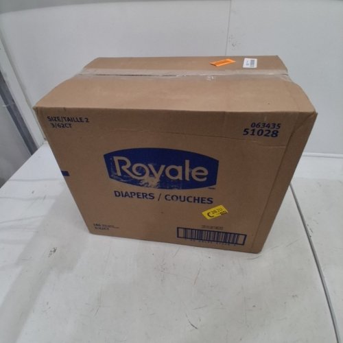 144PK ROYALE PREMIUM DISPOSABLE DIAPERS - SIZE 2 (MODEL: 51028) image 4