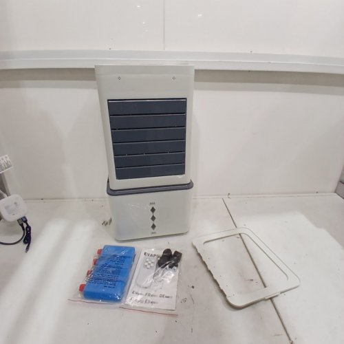 3-IN-1 PORTABLE 60° OSCILLATING AIR CONDITIONER/COOLER WITH REMOTE - 6 SPEEDS - 12L - WHITE (MODEL: KYS-30-105Y) image 3