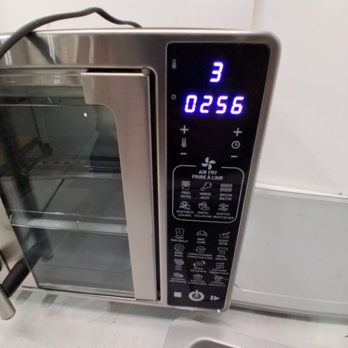 GOURMIA 19-IN-1 6-SLICE AIR FRYER OVEN WITH FRENCH DOORS & DIGITAL TOUCH CONTROLS - STAINLESS STEEL (MODEL: GTF7465) image 2