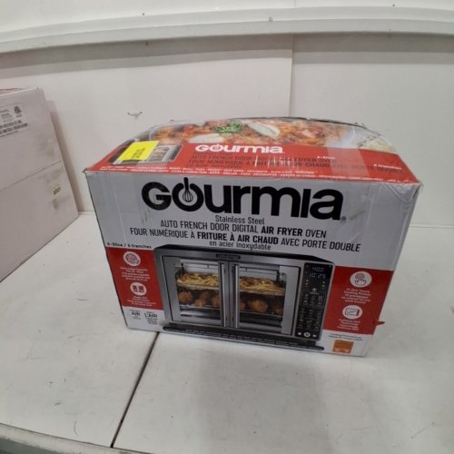 GOURMIA 19-IN-1 6-SLICE AIR FRYER OVEN WITH FRENCH DOORS & DIGITAL TOUCH CONTROLS - STAINLESS STEEL (MODEL: GTF7465) image 6