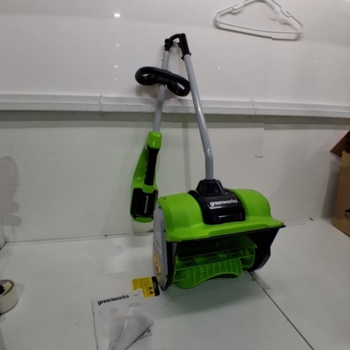 GREENWORKS CORDLESS SNOW SHOVEL **TOOL ONLY** - 40V - 12" - GREEN (MODEL: SSF405/2605602) image 2