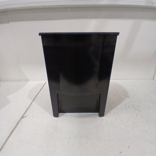 PLASTIC WASTE BIN RESIN LINER - 14" X 12" X 9.5" - BLACK image 2