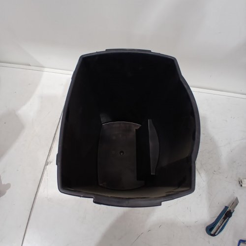 PLASTIC WASTE BIN RESIN LINER - 14" X 12" X 9.5" - BLACK image 4