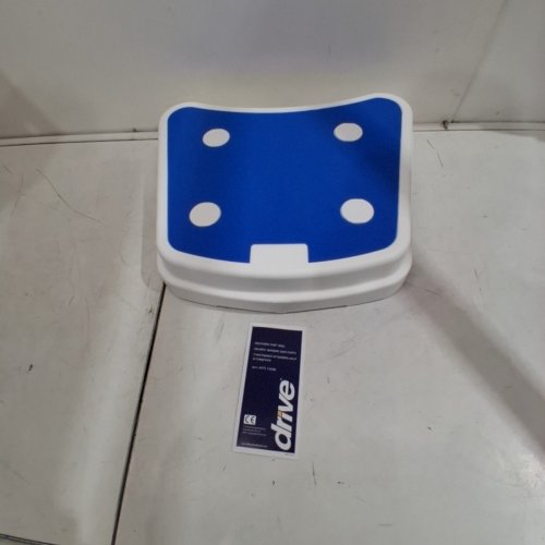 DRIVE MEDICAL PORTABLE STACKABLE BATH STEP - BLUE/WHITE (MODEL: RTL12068) image 2
