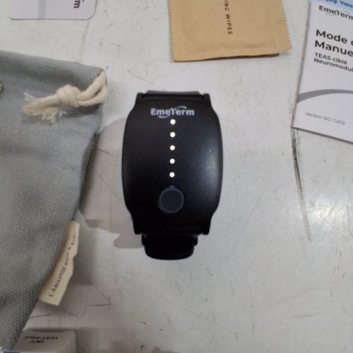 EMETERM EXPLORE ANTI-NAUSEA WRISTBAND - ELECTRICAL TENS STIMULATION - BLACK (MODEL: YF-ZTY-E1) image 2