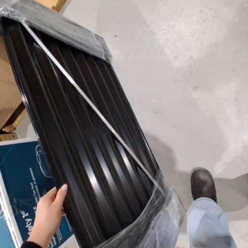 GALVANIZED RAISED GARDEN BED FOR VEGETABLES - 4FT X 8FT - BLACK (MODEL: YG-4X8FT) image 3