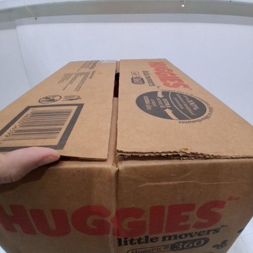 168PK HUGGIES LITTLE MOVERS DIAPERS HUGGFIT WITH 360° WAISTBAND - SIZE 3 image 3