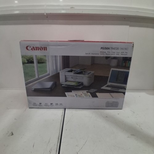 CANON PIXMA ALL-IN-ONE WIRELESS INKJET PRINTER - WHITE (MODEL: TR4720) image 6