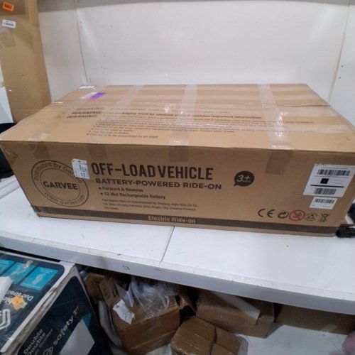 GARVEE BATTERY-POWERED ELECTRIC RIDE-ON VEHICLE - 12 V - BLACK (MODEL: JJ2122) image 5