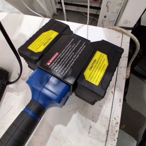 ENHULK CORDLESS ELECTRIC SNOW SHOVEL - 40V - 13.2" - BLUE/BLACK (MODEL: ASYSN02) image 4
