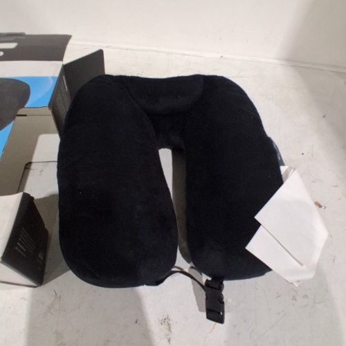 OBUSFORME MICROBEAD TRAVEL NECK PILLOW - BLACK - (MODEL: PL-MTP-BLK) image 3