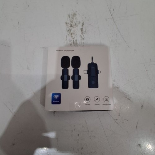 3PC WIRELESS LAVALIER MICROPHONE SET - BLACK image 4