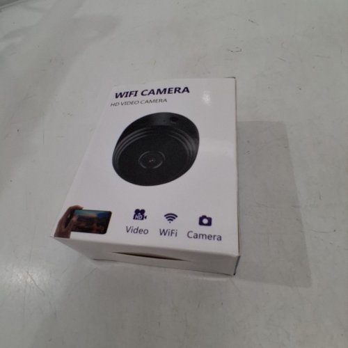 MINI CAMERA VIDEO SURVEILLANCE WIFI INDOOR HOME SECURITY CAMERA - 0.9" - BLACK image 4