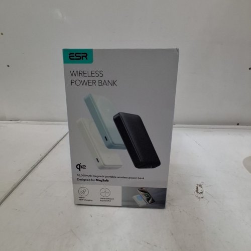 ESR WIRELESS MAGSAFE QI2 COMPACT POWER BANK PORTABLE CHARGER - 15W - 10,000 MAH - BLACK (MODEL: 2G5230202) image 2