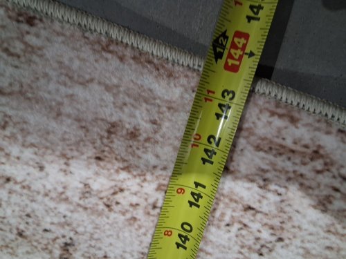 ELEGANT INDOOR AREA RUG - 10FTX12FT - BEIGE/WHITE image 2