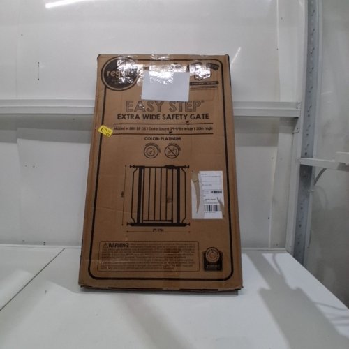 REGALO EASY STEP 49" EXTRA WIDE BABY GATE - 30"X49" - PLATINUM (MODEL: 1164 EP DS) image 3