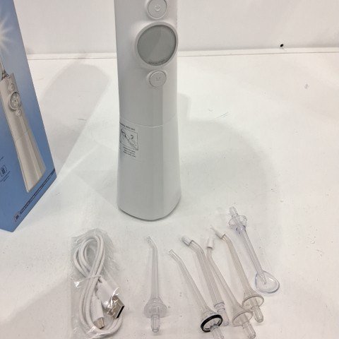 BEZVOI PORTABLE RECHARGEABLE ORAL IRRIGATOR WITH 5 MODES - INCLUDES 6 TIPS - WHITE (MODEL: Y215) image 3