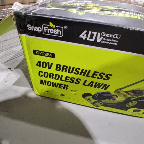 SNAPFRESH 40V 17” BRUSHLESS LAWN MOWER (MODEL: GY2258) image 2
