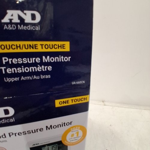 A&D MEDICAL BLOOD PRESSURE MONITOR - (MODEL: UA-660CN) image 2