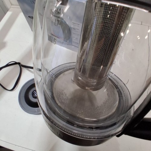CHEFMAN DUAL-GLASS COOL-TOUCH DIGITAL KETTLE WITH ADJUSTABLE TEMPERATURE AND REMOVABLE TEA INFUSER - 1.7L CAP (MODEL: RJ11-17-CTI-DG-CA-CO) image 4