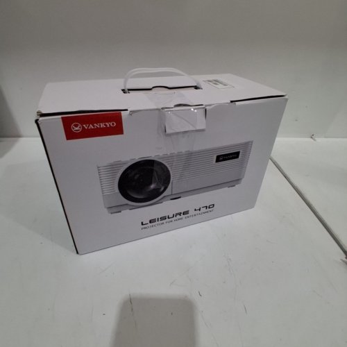 VANKYO LEISURE MINI HD PROJECTOR - WHITE (MODEL: 470C) image 6