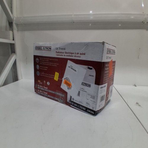 STIEBEL ELTRON CK TREND WALL-MOUNTED ELECTRIC FAN HEATER - 120V, 1500W - WHITE (MODEL: CK 150-1 TREND) image 5