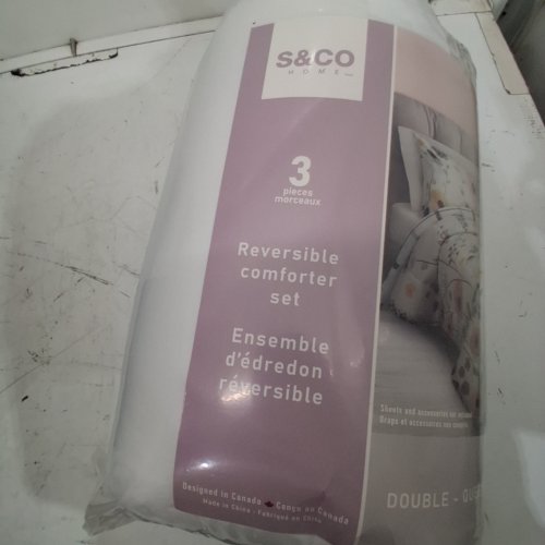 3PC BARE HOME COMFORTER SET - 1 COMFORTER AND 2 PILLOW SHAMS - QUEEN - MULTICOLOUR image 2