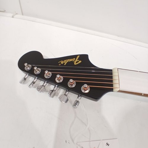 FENDER CALIFORNIA DEBUT REDONDO CE SERIES ACOUSTIC GUITAR WITH BUILT-IN TUNER - RIGHT HAND - BLACK (MODEL: CWCG26008074) image 5