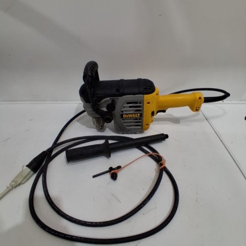 DEWALT CORDED 1/2" VSR STUD AND JOIST DRILL WITH CLUTCH - 120 V 11A; 0-330/0-1300 RPM - YELLOW / BLACK (MODEL: DWD450) image 4