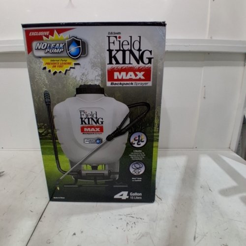 FIELD KING MAX BACKPACK SPRAYER INTERNAL NO LEAK PUMP 4 NOZZLES 4GAL (MODEL:190348) image 5