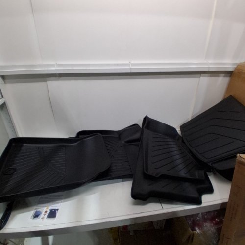 4PC CARGO FLOOR MATS - CUSTOM FIT FOR KIA SELTOS 2021-2026 - BLACK image 2