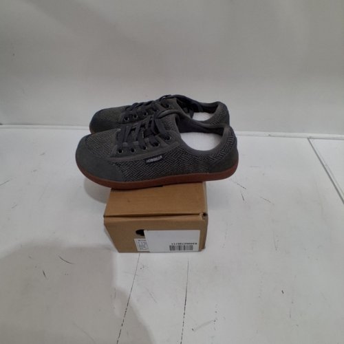 UNISEX ADULT HOBIBEAR WIDE WIDTH BAREFOOT SHOES - M: 6-6.5, W: 8-8.5 - GREY/BROWN image 2