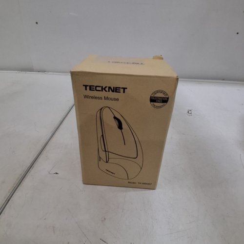 TECKNET RECHARGABLE WIRELESS ERGONOMIC BLUETOOTH VERTICAL MOUSE - BLACK - (MODEL:TK-MS007) image 5