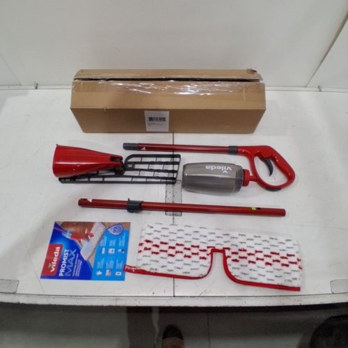 VILEDA PROMIST MICROFIBRE MAX SPRAY MOP - RED/WHITE image 2