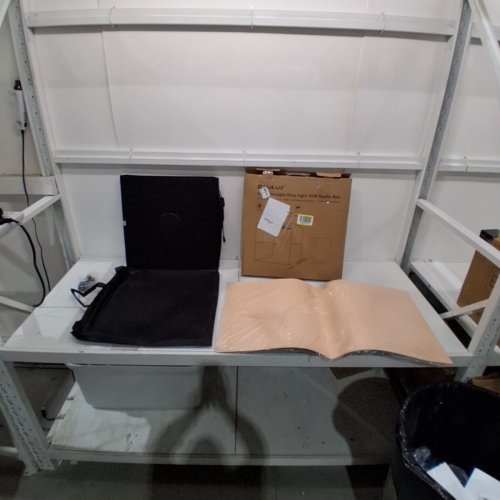 PULUZ PORTABLE RING LIGHT STUDIO BOX - 20" X 20" - 30W - 15 V - 25 LM - 3200K-6500K - BLACK/MULTI-COLOUR (MODEL: PU5051US) image 2