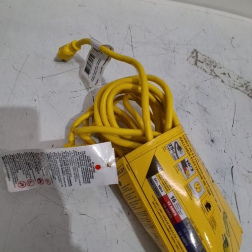 STANLEY EXTENSION POWER CORD - 25FT - YELLOW (MODEL : 30676464) image 3