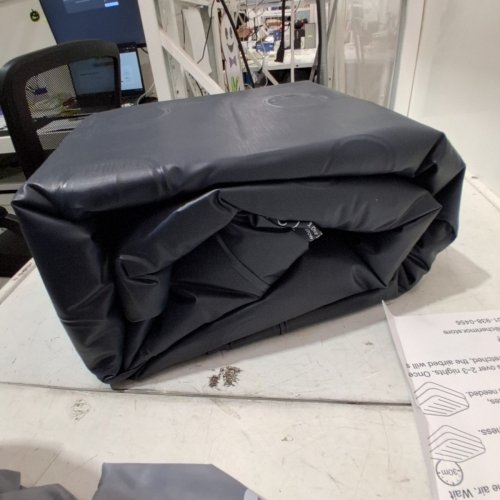 CHERIMOR LEAK-PROOF AIR MATTRESS WITH BUILT IN PUMP - CAL. KING - 18" - BLACK/GREY image 3