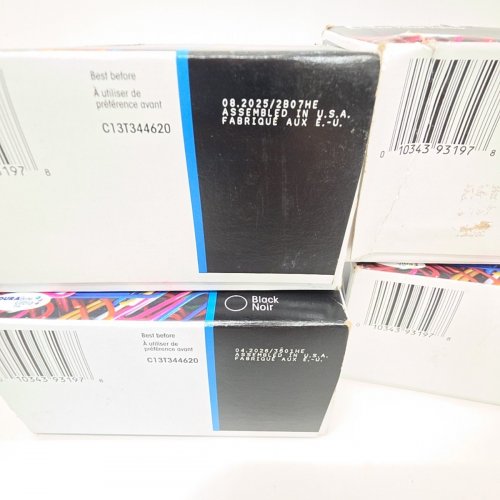 4 *EXPIRED* EPSON 702 DURABRITE ULTRA STANDARD CAPACITY INK CARTRIDGES FOR SELECT WORKFORCE PRO PRINTERS - BLACK, CYAN, YELLOW, MAGENTA (MODEL: T702120-BCS) image 3