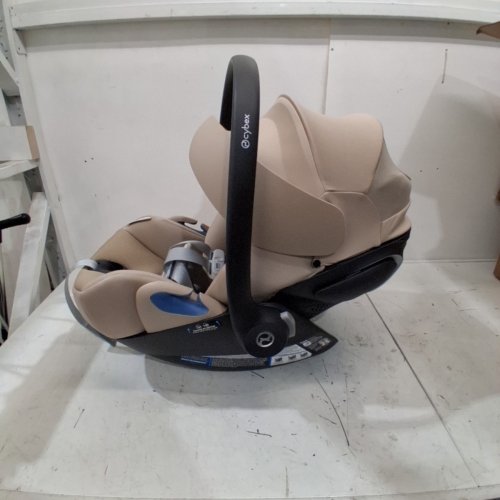 2PC CYBEX GOLD CLOUD G PRO INFANT CARSEAT WITH LOAD LEG BASE - 35LBS MAX - ALMOND BEIGE - (MODEL: 525000617) image 9
