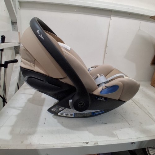 2PC CYBEX GOLD CLOUD G PRO INFANT CARSEAT WITH LOAD LEG BASE - 35LBS MAX - ALMOND BEIGE - (MODEL: 525000617) image 10