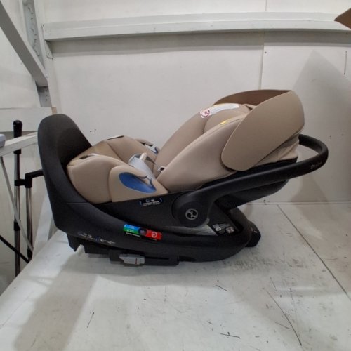 2PC CYBEX GOLD CLOUD G PRO INFANT CARSEAT WITH LOAD LEG BASE - 35LBS MAX - ALMOND BEIGE - (MODEL: 525000617) image 6