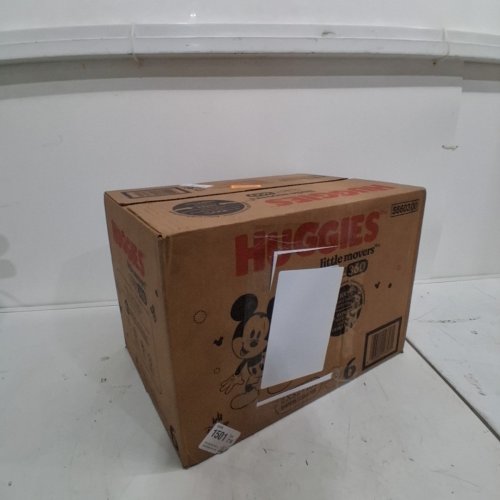 104PK HUGGIES LITTLE MOVERS HUGGFIT 360° WAISTBAND BABY DIAPERS - SIZE 6 (35+ LBS) image 2