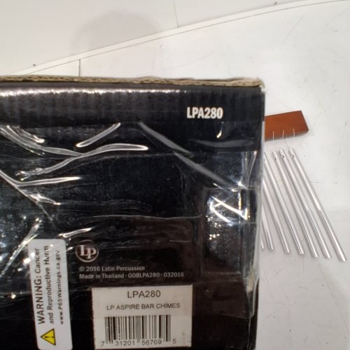 LATIN PERCUSSION ASPIRE 24 BAR CHIMES - BROWN/SILVER (MODEL: LPA280) image 2