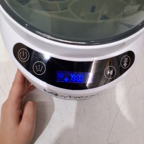 BABYBREZZA BOTTLE WASHER PRO 3-IN-1 WASHER/STERILIZER/DRYER - HOLDS 4 BOTTLES - BLACK/WHITE (MODEL: BRZ0103) image 2