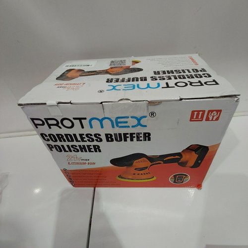 PROTMEX CORDLESS CAR BUFFER POLISHER WITH TWO 21V BATTERIES - 6" CAR WAXER KIT WITH VARIABLE SPEEDS image 4