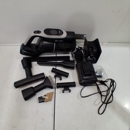 11PC BOSCH UNLIMITED 10 CORDLESS VACUUM - DARK CREAM/BLACK (MODEL: BCS1041TUC) image 4